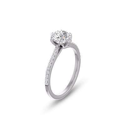 Diamond Lillian Ring